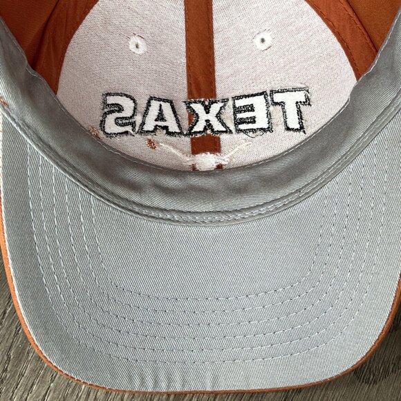 Texas Longhorns Burnt Orange NCAA Adjustable Captivating Headgear Ball Cap - Picture 11 of 11